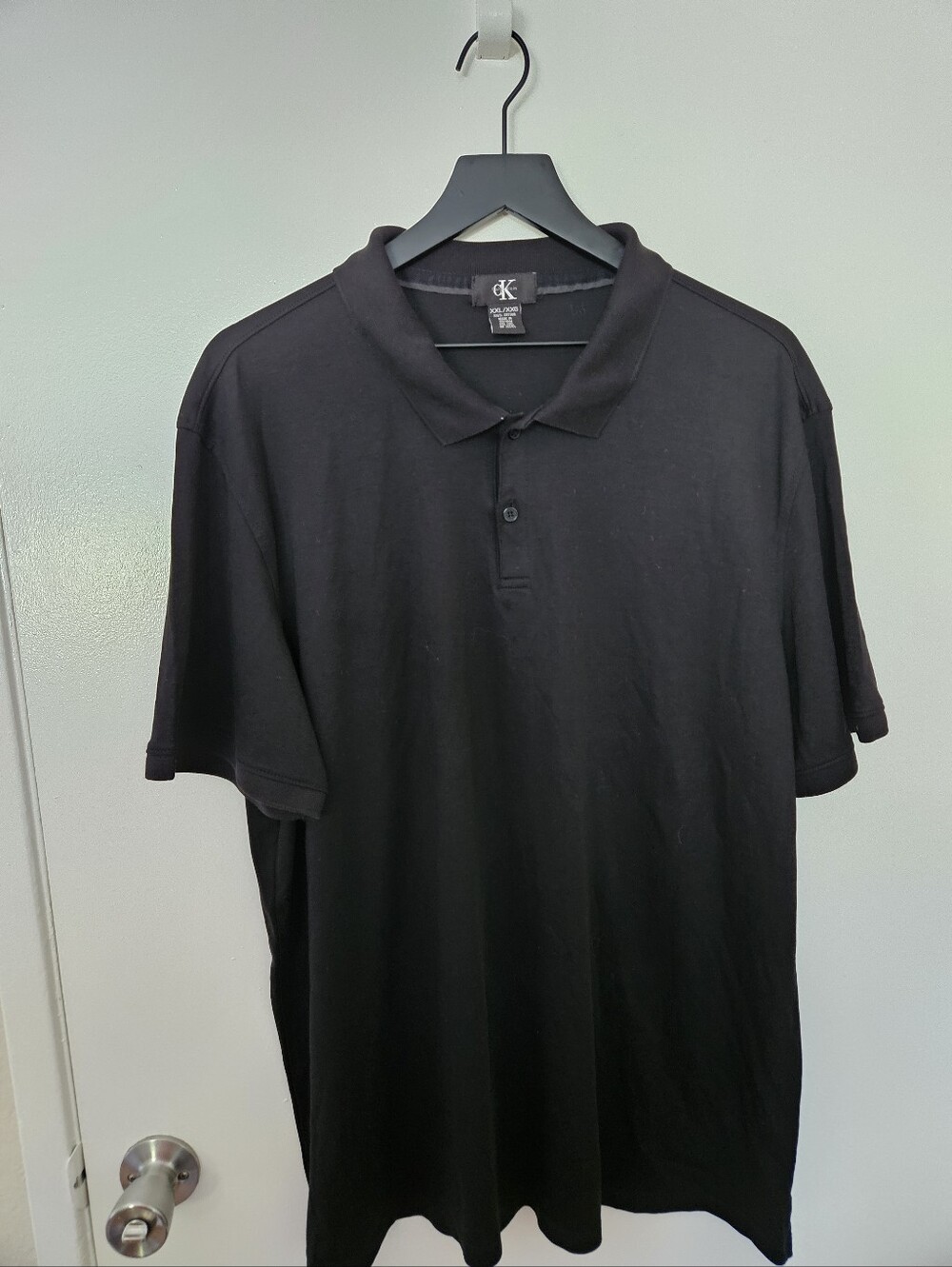 Calvin Klein Black Men's Polo Shirt